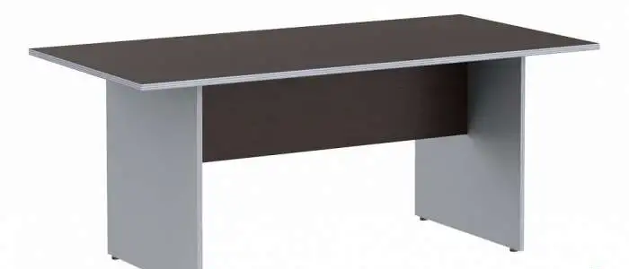 Стол переговорный Skyland Imago ПРГ-2, 1800х900х755мм, венге/металлик, фотография 1