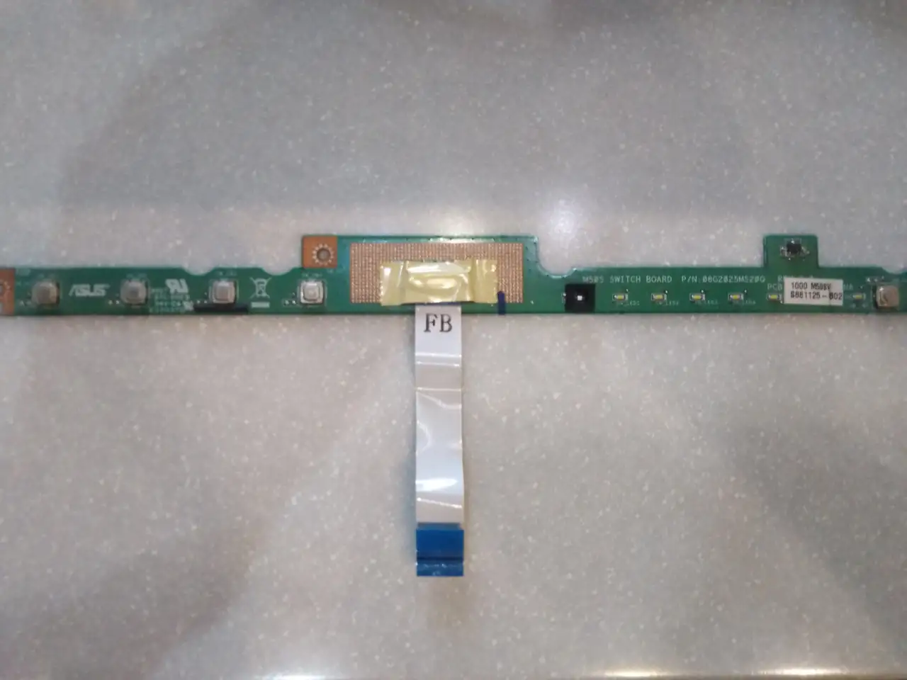 Asus M50 топкейс палмрест панель передняя на запчасти., фотография 6