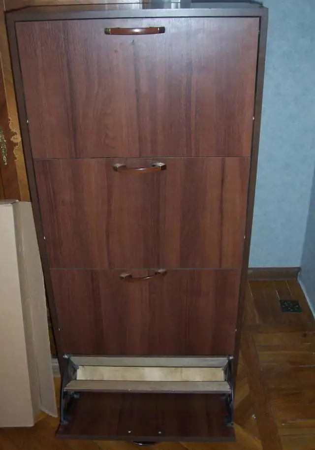 Продам тумбу для обуви из 4х секций., фотография 1