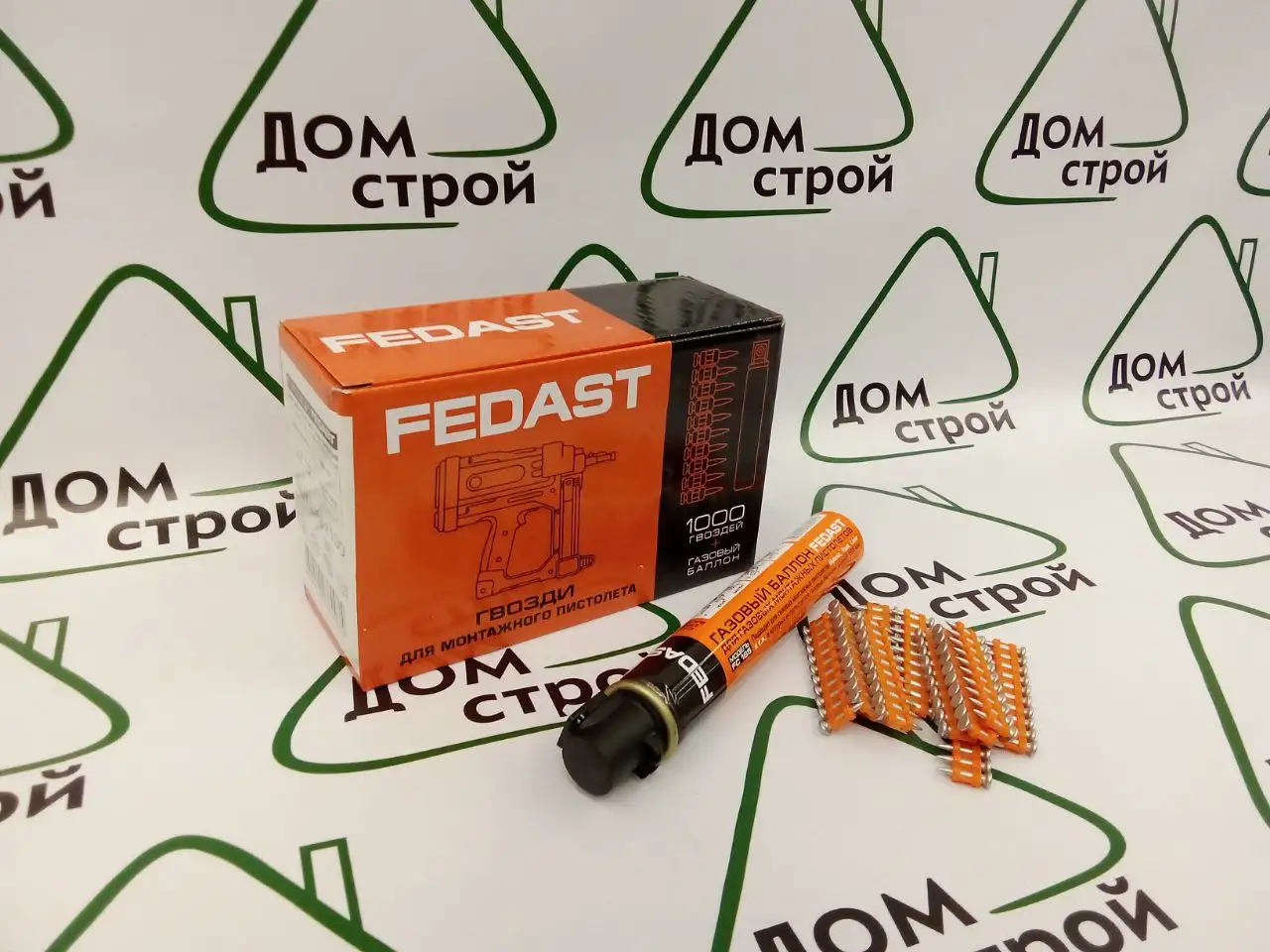 Гвозди для монтажного пистолета fedast, фотография 1