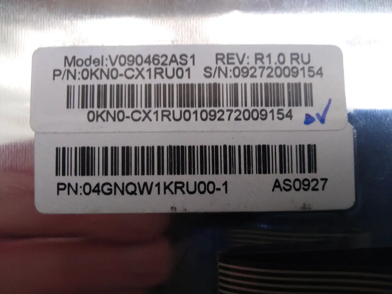 Asus K40 Клавиатура, фотография 3