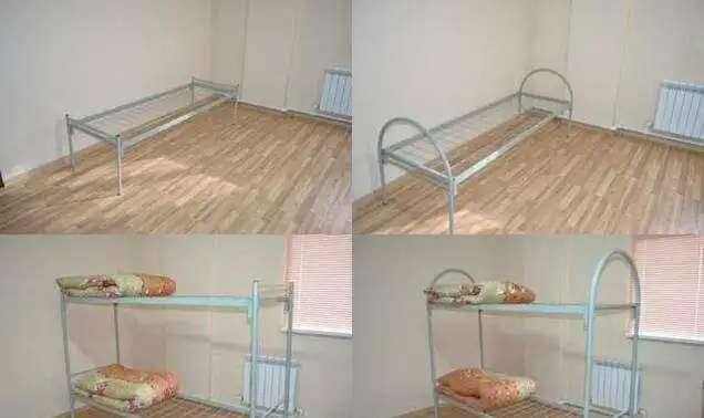 Кровати армейские металлические (1,2х ярусные). Доставка бесплатная., фотография 2