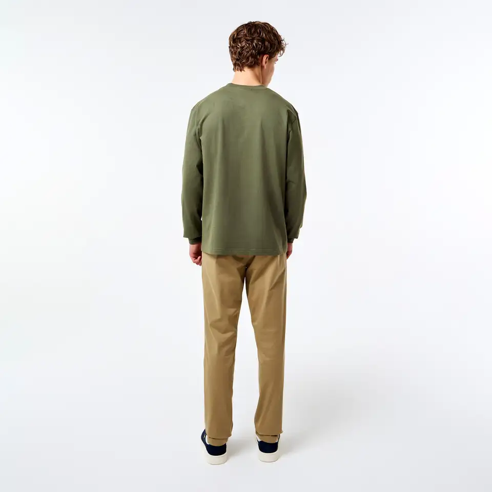 Мужской лонгслив lacoste из хлопка, фотография 2