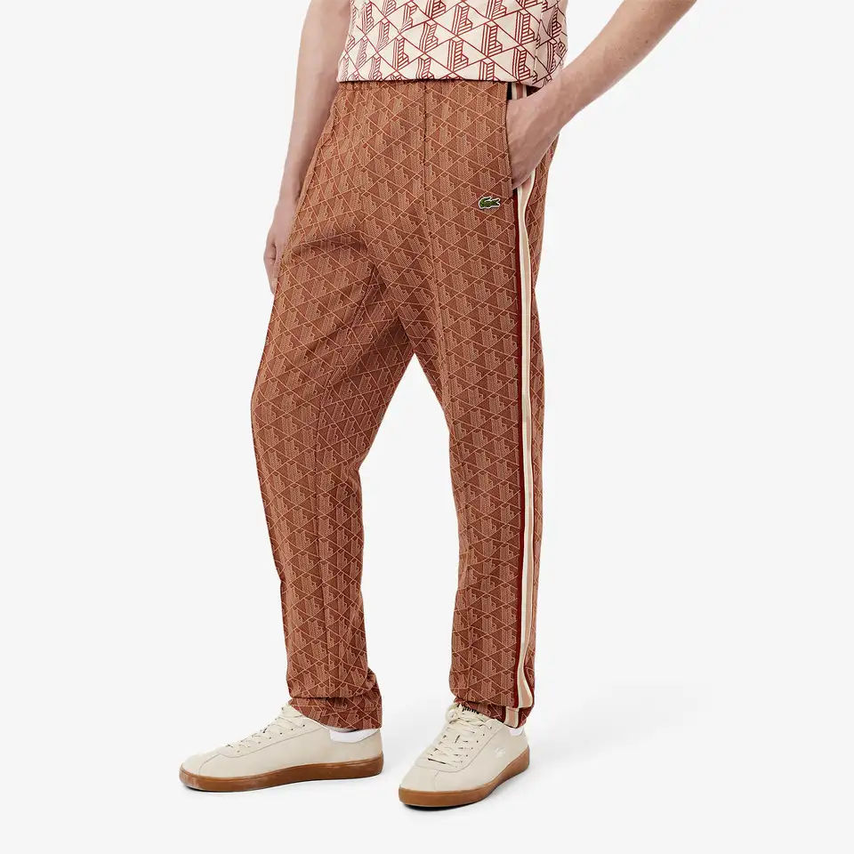 Спортивные брюки lacoste paris regular fit с монограммой, фотография 4