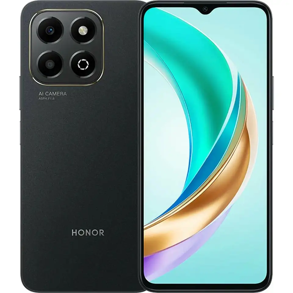 Смартфон honor x6b 4/128gb черный eac, фотография 1