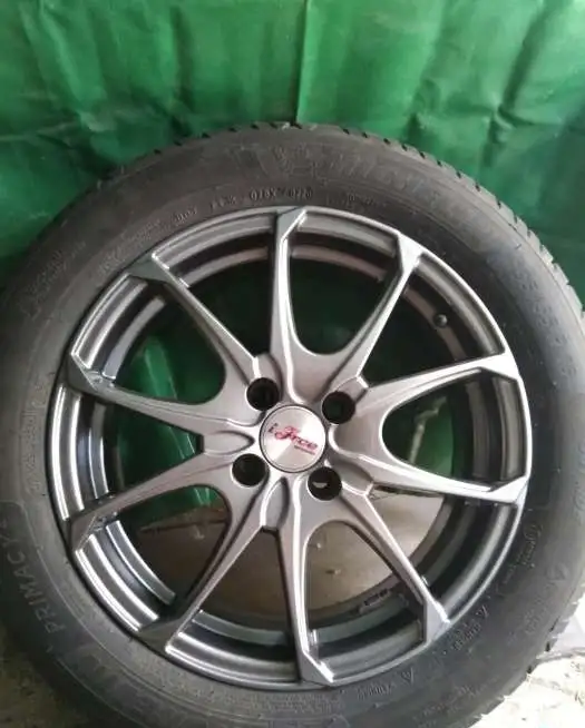 Колеса в сборе (4 шт.) на НУUNDАI SОLАRIS. Резина MICHELIN Primacy 4, фотография 1