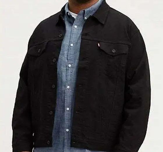Мужская джинсовая куртка Levi's Berkman Big & Tall - 4XLT, фотография 1