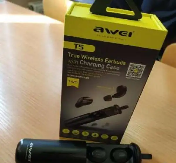 Беспроводные наушники AWEI T5- уровень 5++++, фотография 1