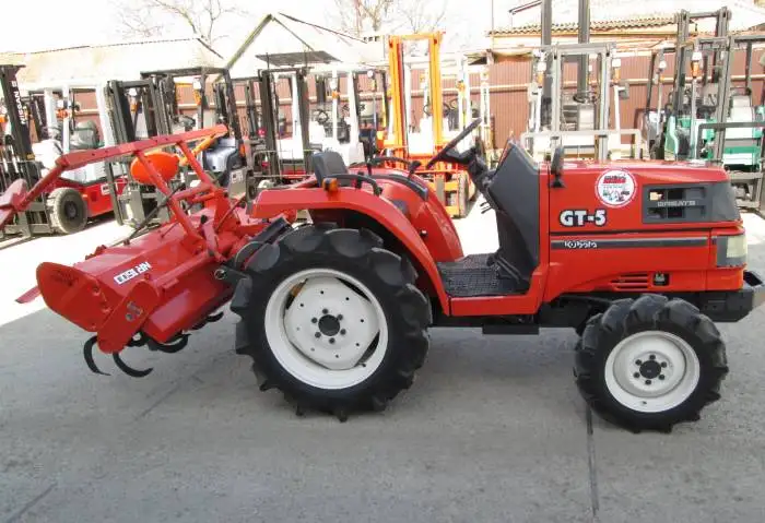 японский  мини трактор KUBOTA GT5D, фотография 3
