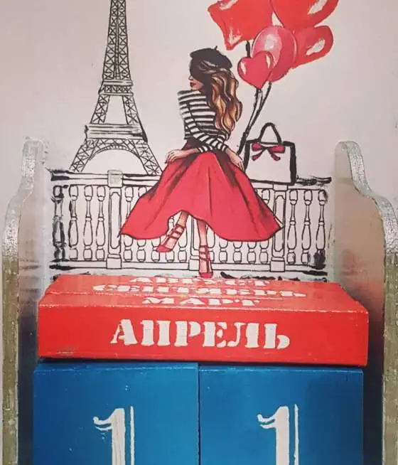 Вечный календарь. Ручная работа. Подарок, фотография 3