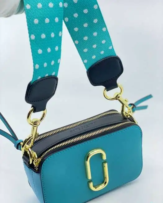 Сумка Marc Jacobs Logo Strap Snapshot French Multi, фотография 7
