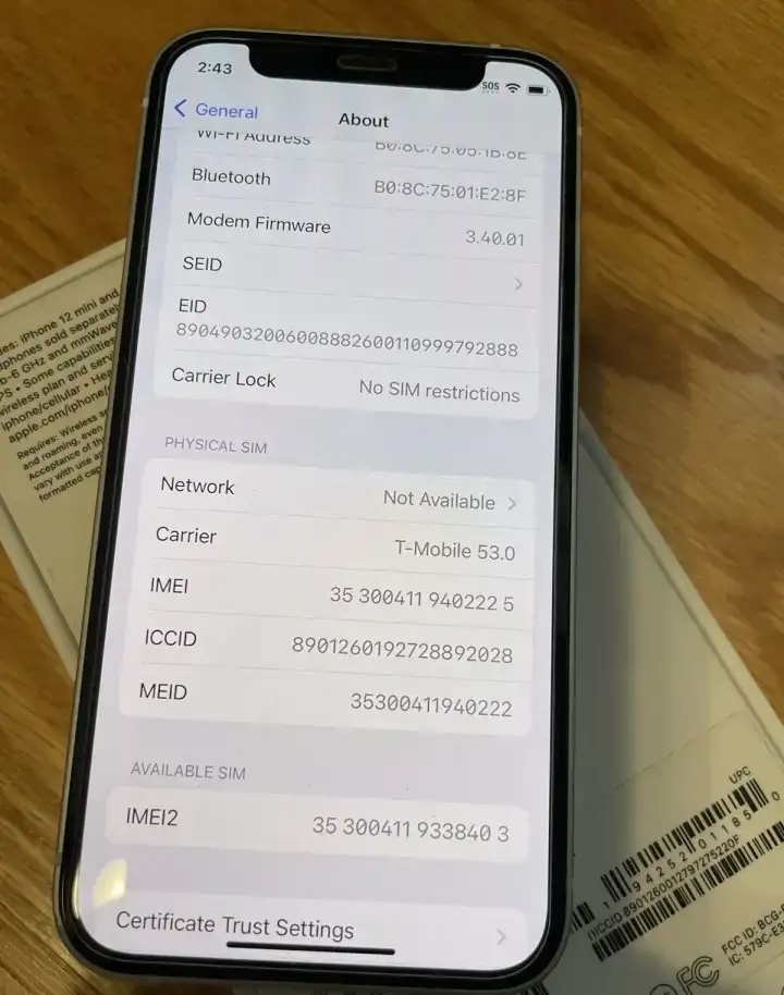 Продается iPhone 12 128gb (white), фотография 4