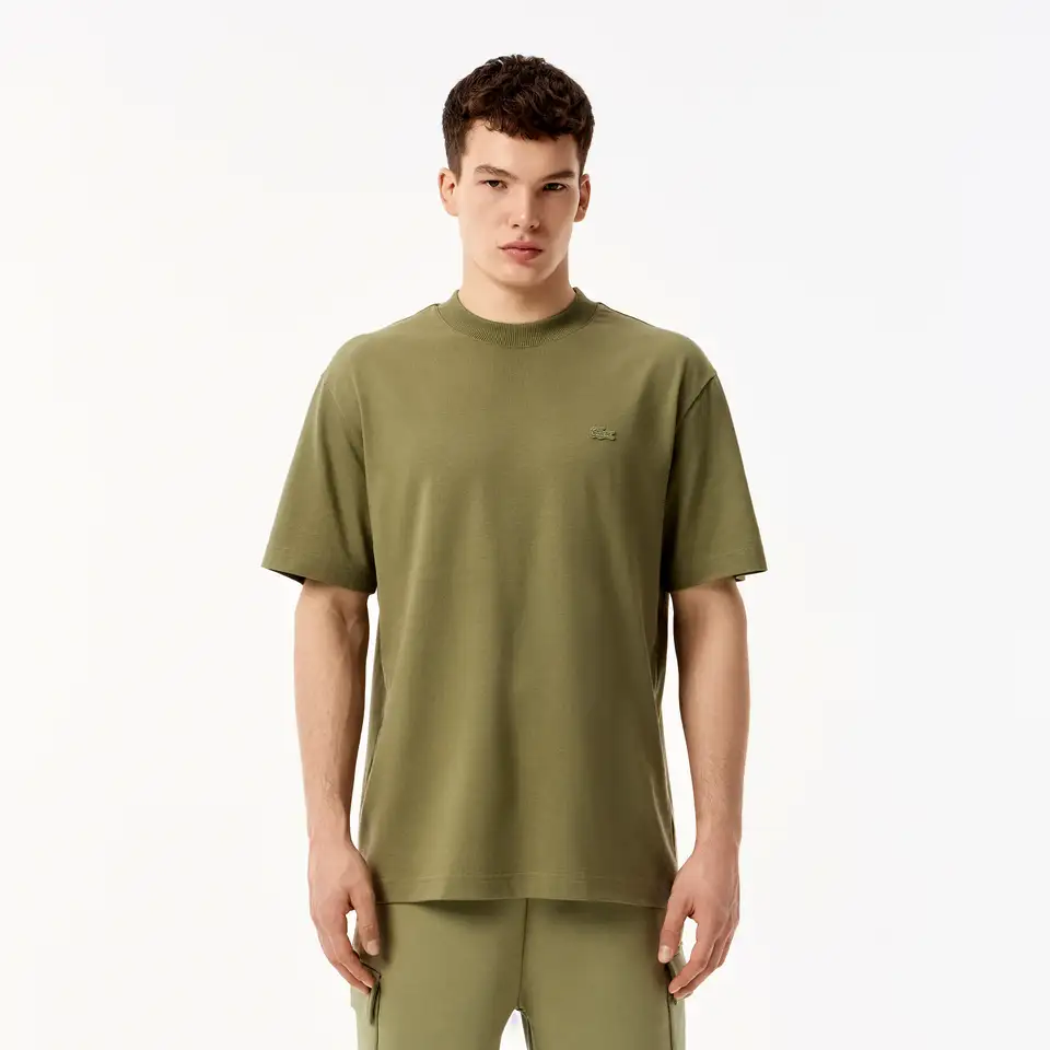 Мужская футболка lacoste из смеси хлопка, фотография 1