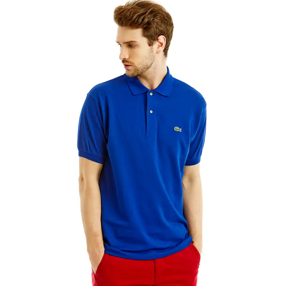 Мужское поло lacoste l1212 classic fit, фотография 1