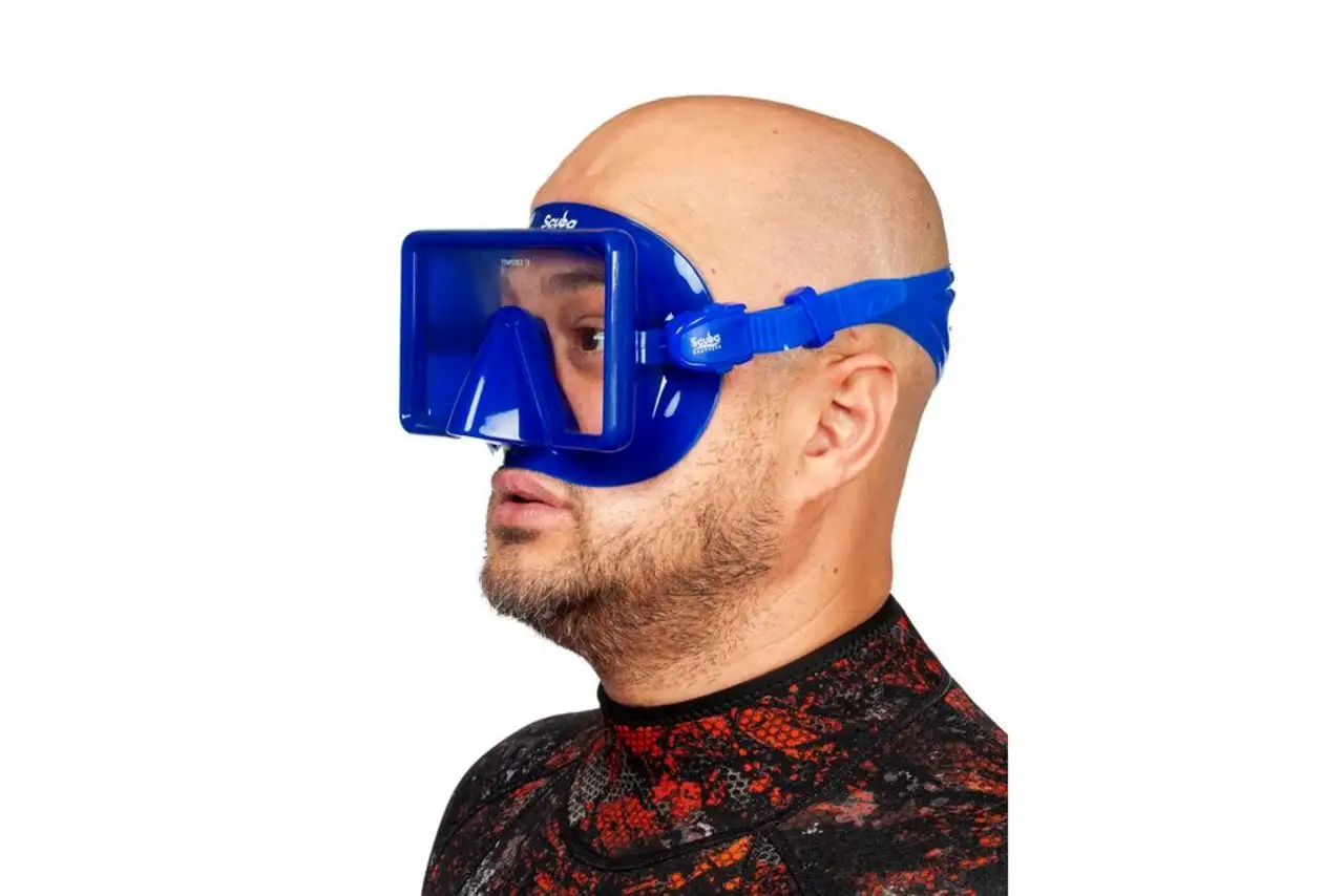 Маска scuba brothers panoramic blue !promo, фотография 8
