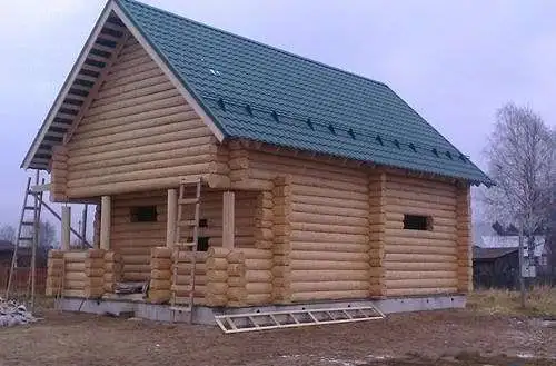 Сруб из бревна, фотография 2