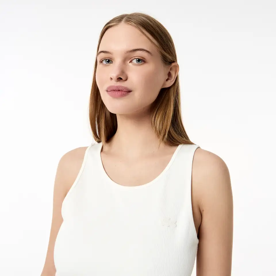 Женский топ lacoste из хлопка, фотография 3