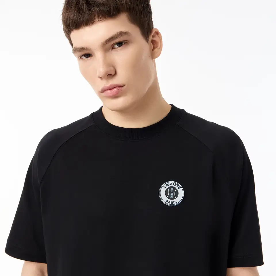 Мужская футболка lacoste из хлопка, фотография 3