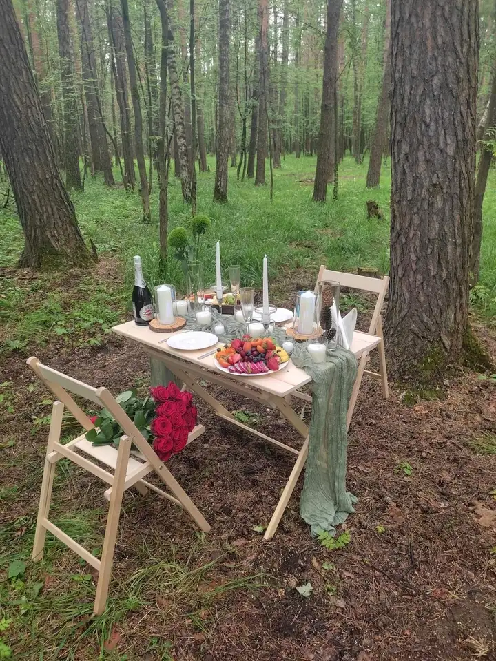 Романтическое свидание предложение руки и сердца, фотография 4