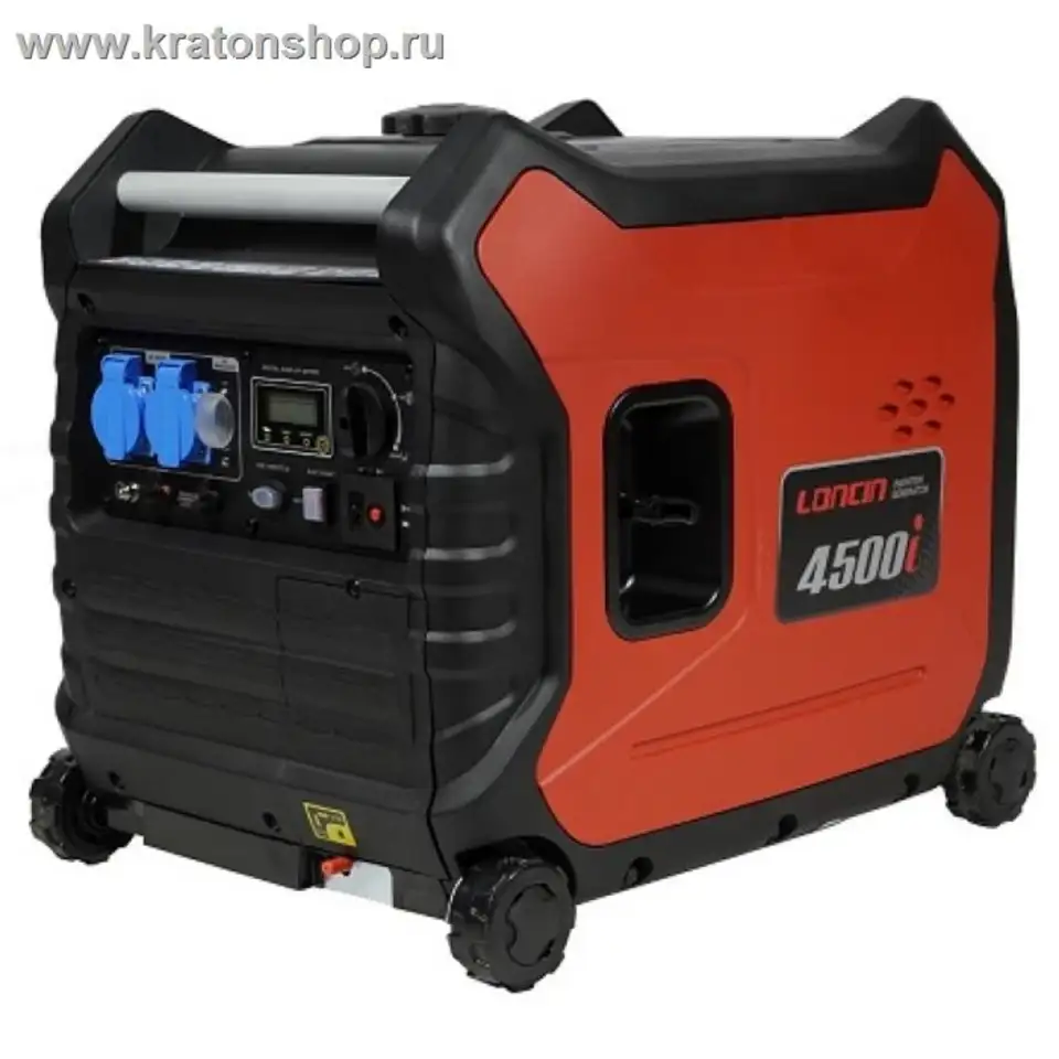 Генератор бензиновый инверторный loncin lc4500i, фотография 1