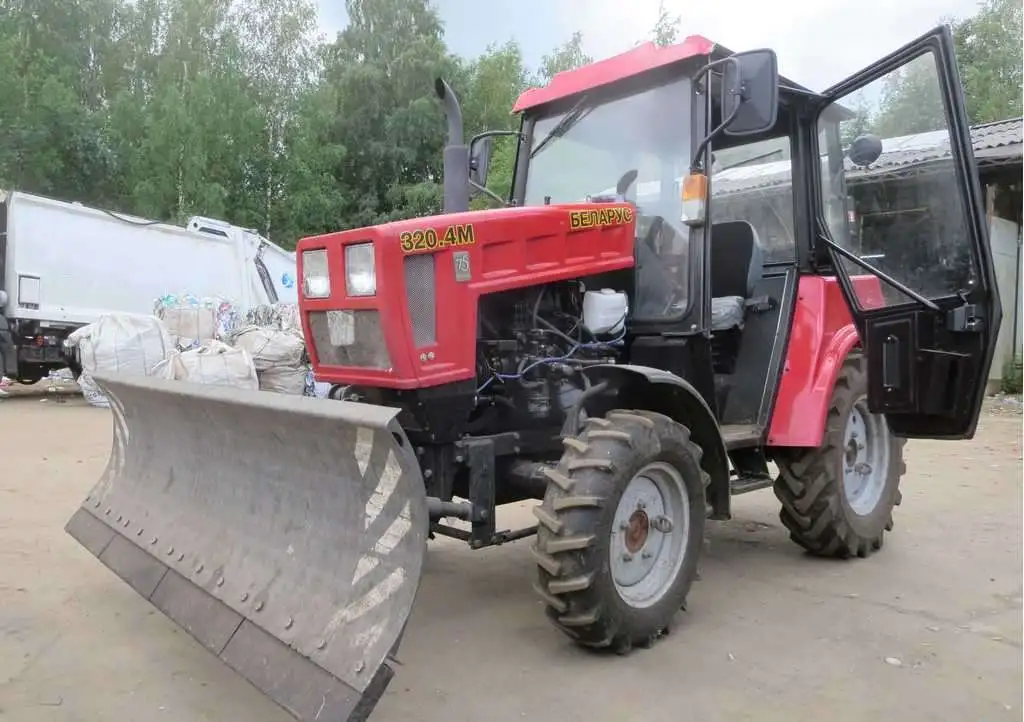 Новый трактор Беларус 320 4М, отвал, ВОМ, фотография 4