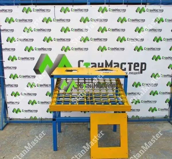 Расформовочный вибростол для тротуарной плитки 1000x800, фотография 1