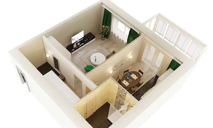 1-но ком.квартира в элитном комплексе, 8 эт., Автозаводский, ул.Полякова, корп.12, фотография 2