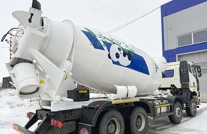 Автобетоносмеситель FAW, J6P, 8х4, Euro V, объём бочки 12 м3, фотография 2