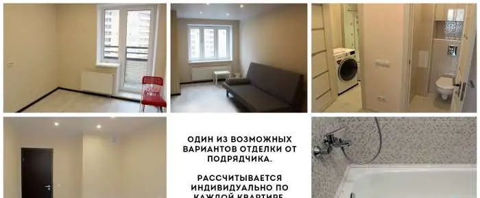 1-комнатная квартира, 36.6 м², 36,60 м², 21 эт., Парнас м., Новая улица, 82, фотография 2