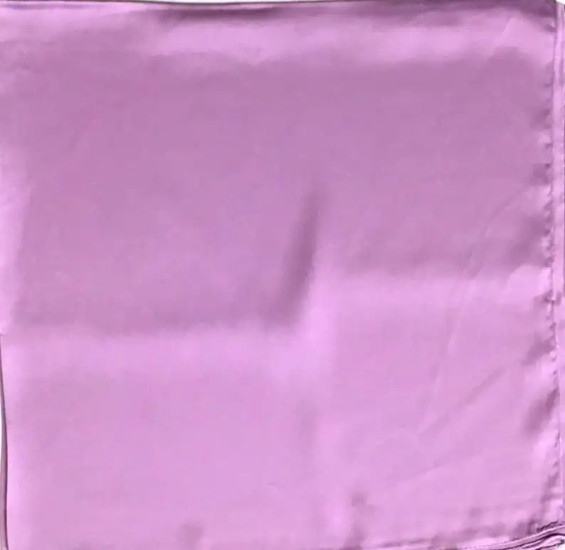 Платок 70x70, 100 шёлк, сиренево-розовый, Italy, фотография 1