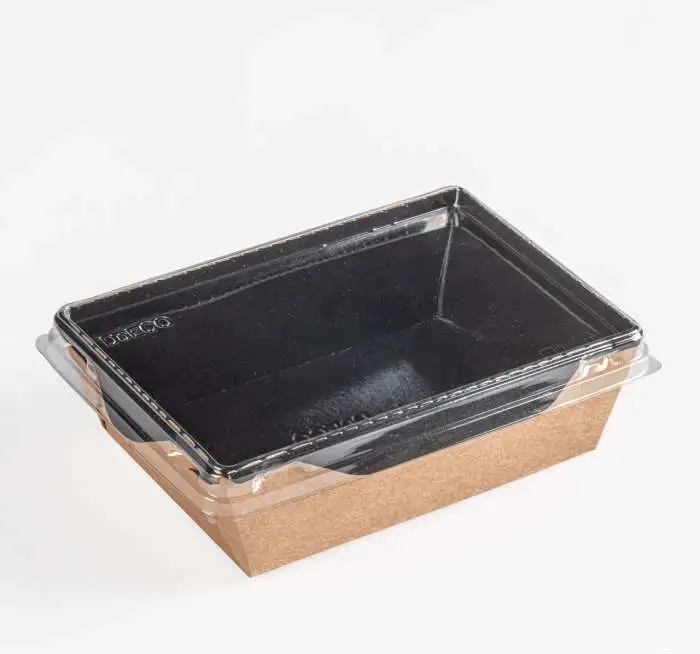 Контейнер навынос ECO OpSalad 800 Black Edition 50 шт. в уп., фотография 1
