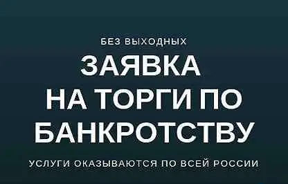 Торги по банкротству. Выкупим лот для Вас, фотография 1