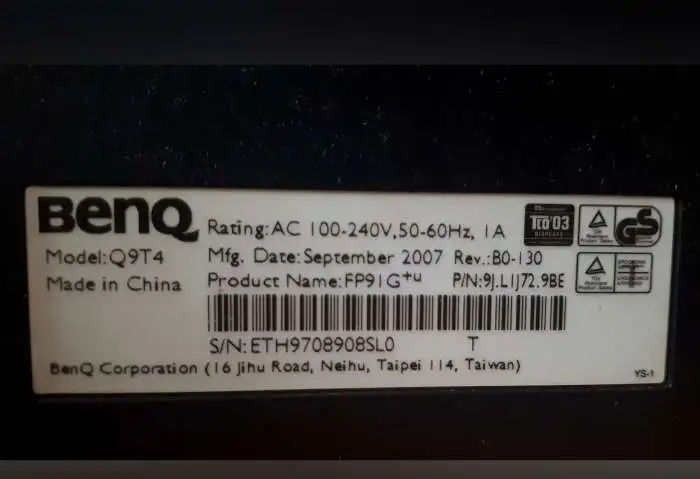 Монитор BenQ FP91G (Q9T4) 19