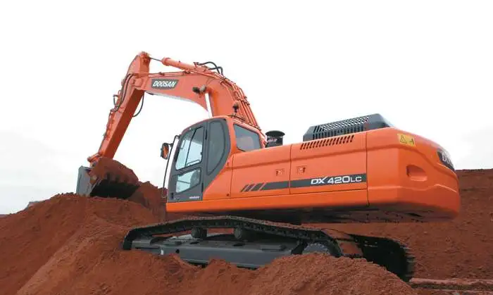 Гусеничный экскаватор Doosan DX420LCA в Тольятти от официального представителя завода в РФ, фотография 4