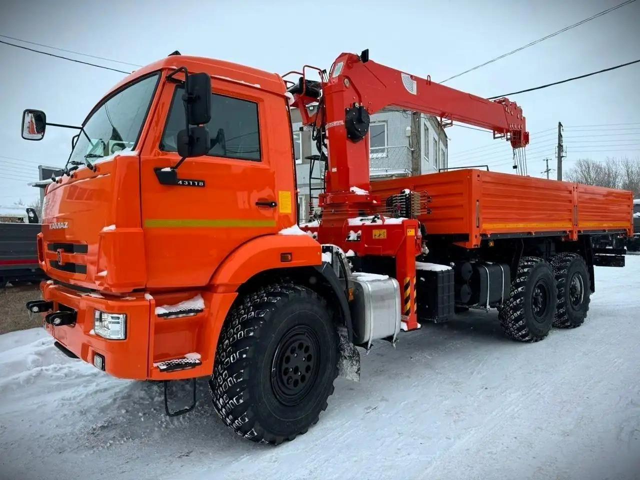 Бортовой КАМАЗс КМУ Prosper 706, фотография 1
