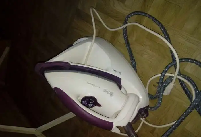 Утюг с парогенератором TEFAL EasyCord Pressing GV5240, фотография 1