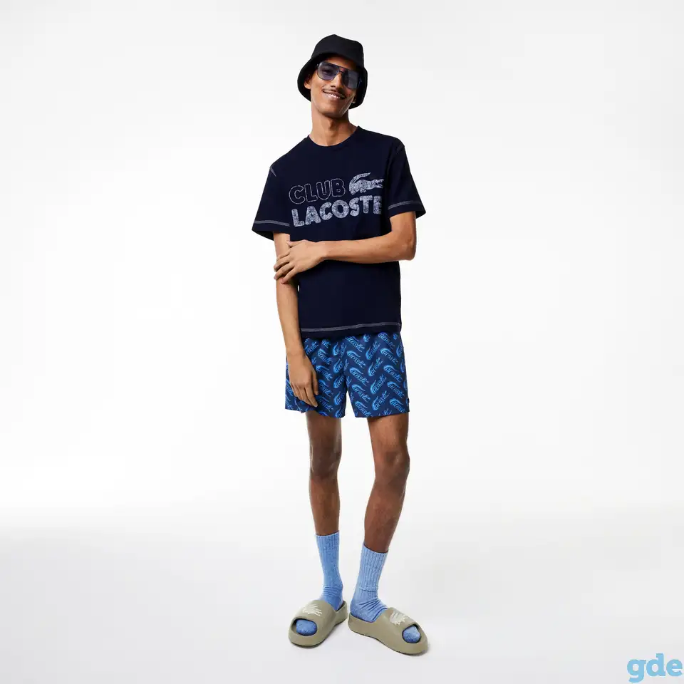 Мужская футболка lacoste из органического хлопка, фотография 1