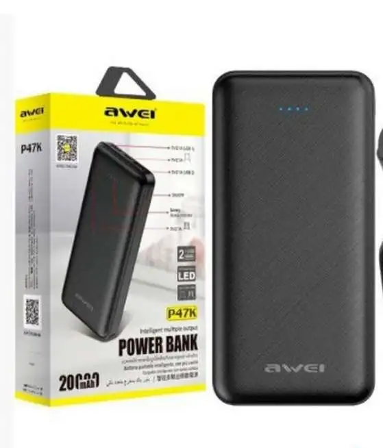 Внешний аккумулятор Awei p47k 20000 mAh новый, фотография 1
