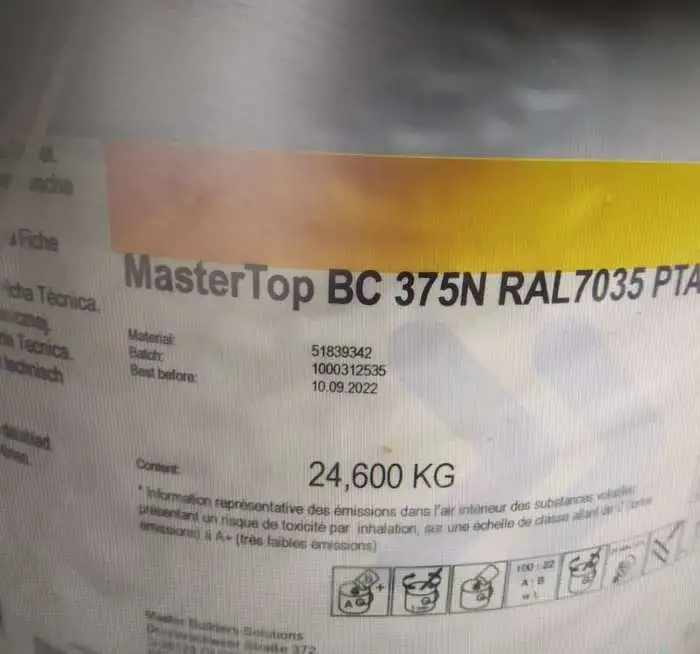 Полимерный пол MasterTop BC 375N, фотография 1