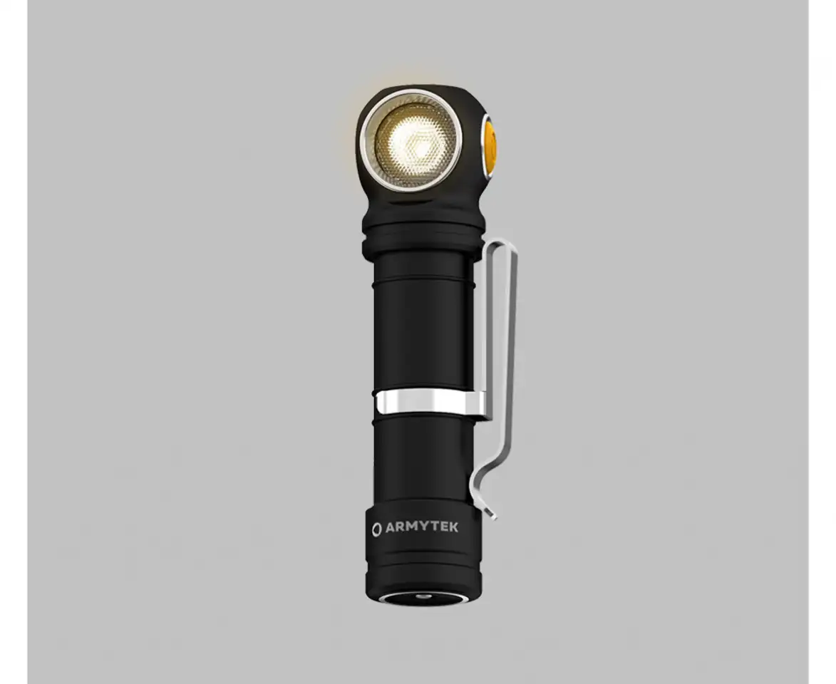 Фонарь налобный armytek wizard c2 pro max magnet usb (теплый свет), фотография 6