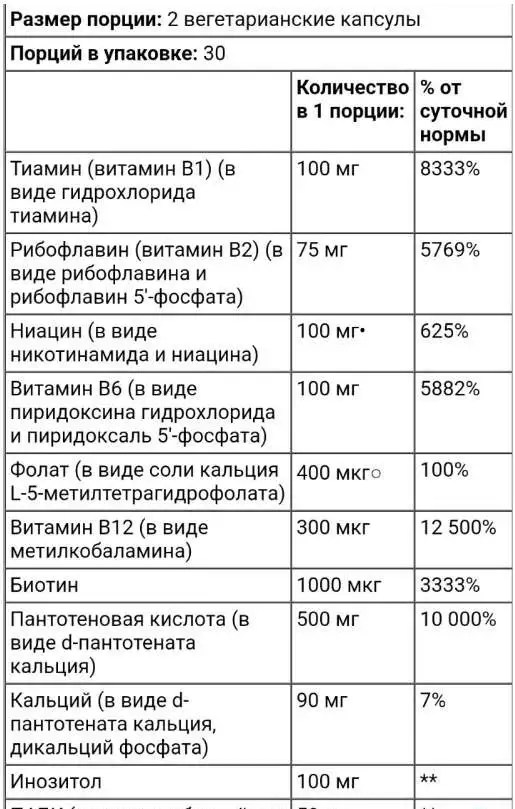 Life Extension, BioActive Complete B-Complex (комплекс витаминов группы В), фотография 3
