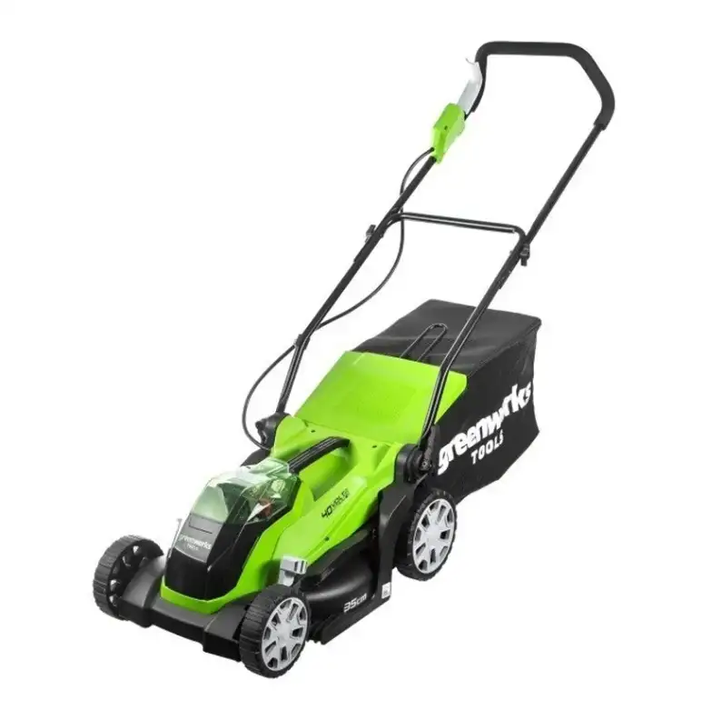 Greenworks G40LM35K2 аккумуляторная газонокосилка 1 x 2 Ач, ЗУ 2501907UA, фотография 1