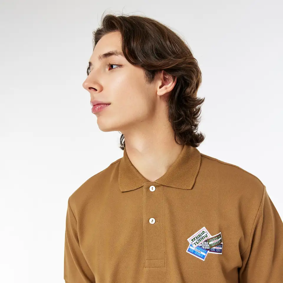 Мужское поло lacoste slim fit l.12.12, фотография 3