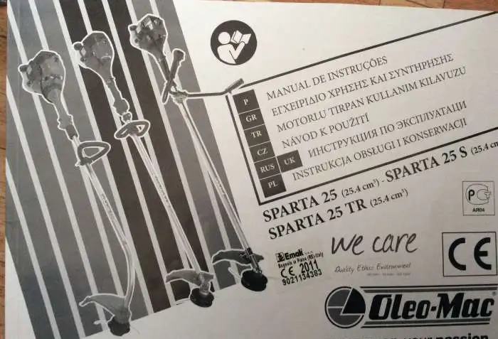 Продам триммер бензиновый Oleo Mac Италия, фотография 6