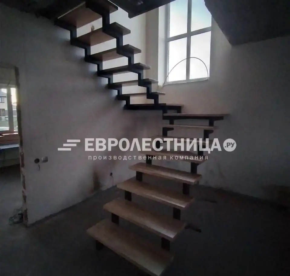 Лестница на металлическом каркасе Евролестница, фотография 1