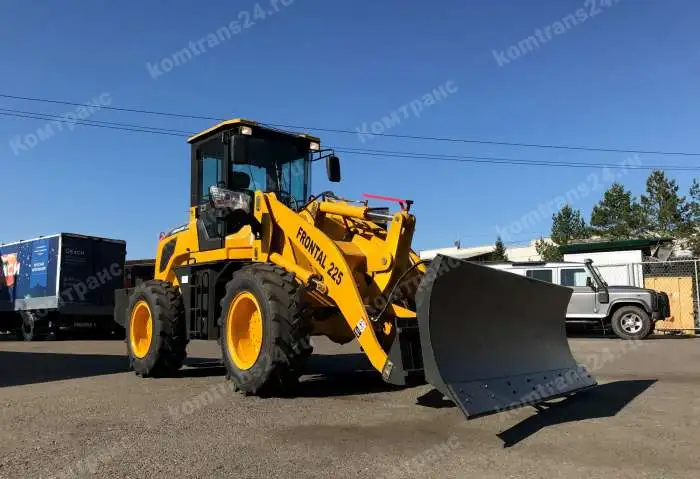 фронтальный погрузчик Frontal 225 с отвалом, фотография 2