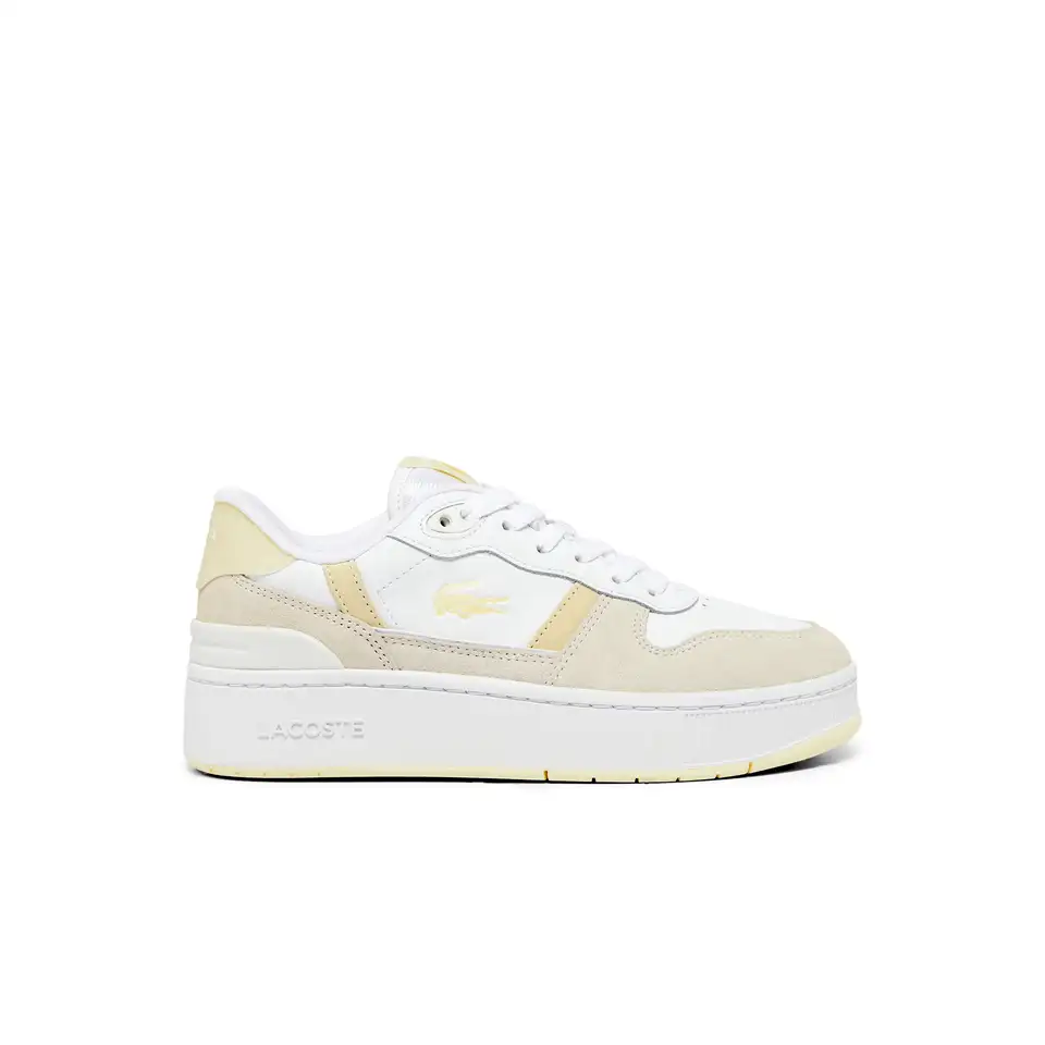 Женские кеды lacoste t-clip plat 125 1 sfa, фотография 1