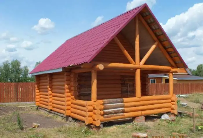 Шлифовка срубов, покраска, отделка по дереву, фотография 1