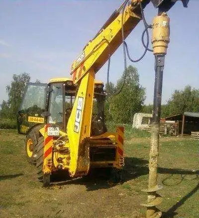 Бур Drd-5 (Англия) на экскаваторы-погрузчики ЭО-2626 мтз и др., фотография 5