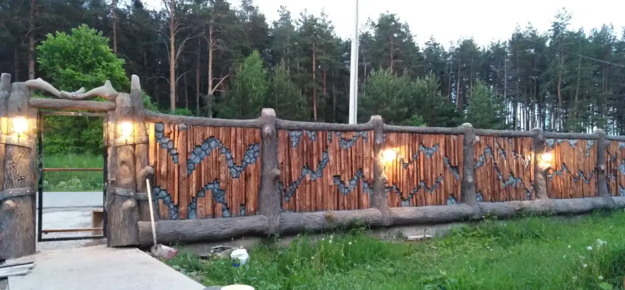Забор-архитектурный.беседки., фотография 7